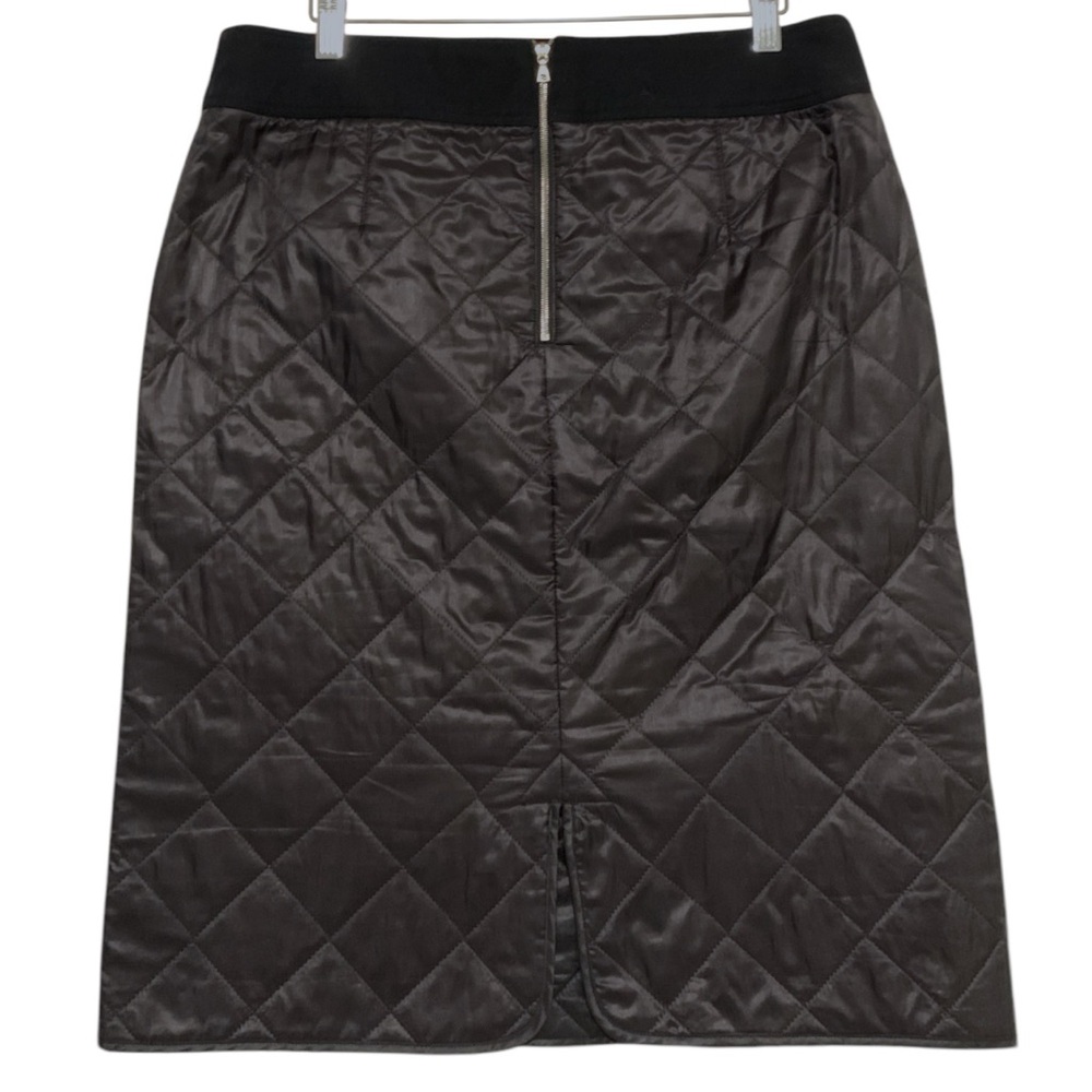 Dries Van Noten Quilted Skirt In Black | Size 38 - Picture 5 of 11